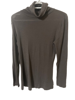 Foil 100% Merino Wool Clay Colour Turtleneck Size Medium